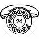 پیش‌نمایش فایل helpline-38 از پک مجموعه آیکن دودل کسب‌وکار