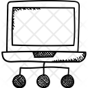 پیش‌نمایش فایل computer-network-12 از پک مجموعه آیکن دودل کسب‌وکار – شماره ۲