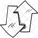 پیش‌نمایش فایل arrows-350 از پک مجموعه آیکن دودل کسب‌وکار – شماره ۳