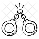 پیش‌نمایش فایل handcuffs-54 از پک مجموعه آیکن دودل کسب‌وکار – شماره ۴