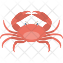 پیش‌نمایش فایل crab-63 از پک مجموعه آیکن تخت غذا – شماره ۲