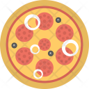 پیش‌نمایش فایل pepperoni-pizza از پک مجموعه آیکن تخت غذا – شماره ۲
