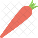 پیش‌نمایش فایل carrot-287 از پک مجموعه آیکن تخت غذا – شماره ۱