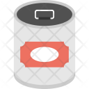 پیش‌نمایش فایل food-can-1 از پک مجموعه آیکن تخت غذا – شماره ۱