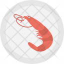 پیش‌نمایش فایل shrimp-44 از پک مجموعه آیکن تخت غذا – شماره ۱