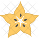 پیش‌نمایش فایل starfruit-6 از پک مجموعه آیکن تخت غذا – شماره ۱