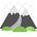 پیش‌نمایش فایل mountain-212 از پک مجموعه آیکن تخت سفر فضای باز و کمپینگ – شماره ۲
