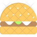 پیش‌نمایش فایل burger-345 از پک مجموعه آیکن تخت سفر فضای باز و کمپینگ