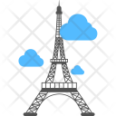پیش‌نمایش فایل eiffel-tower-27 از پک مجموعه آیکن تخت سفر فضای باز و کمپینگ