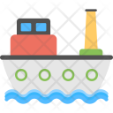 پیش‌نمایش فایل ship-357 از پک مجموعه آیکن تخت سفر فضای باز و کمپینگ