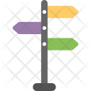 پیش‌نمایش فایل signpost-87 از پک مجموعه آیکن تخت سفر فضای باز و کمپینگ
