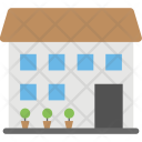 پیش‌نمایش فایل building-2706 از پک مجموعه آیکن تخت ساختمان‌ها
