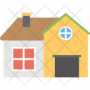 پیش‌نمایش فایل cottage-128 از پک مجموعه آیکن تخت ساختمان‌ها