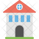 پیش‌نمایش فایل cottage-130 از پک مجموعه آیکن تخت ساختمان‌ها