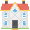 پیش‌نمایش فایل country-house-2 از پک مجموعه آیکن تخت ساختمان‌ها