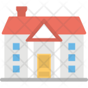 پیش‌نمایش فایل country-house-3 از پک مجموعه آیکن تخت ساختمان‌ها