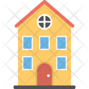 پیش‌نمایش فایل educational-building-1 از پک مجموعه آیکن تخت ساختمان‌ها