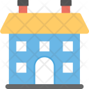 پیش‌نمایش فایل farmhouse-35 از پک مجموعه آیکن تخت ساختمان‌ها