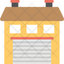 پیش‌نمایش فایل garage-210 از پک مجموعه آیکن تخت ساختمان‌ها