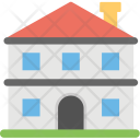 پیش‌نمایش فایل house-1555 از پک مجموعه آیکن تخت ساختمان‌ها