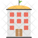 پیش‌نمایش فایل motel-1 از پک مجموعه آیکن تخت ساختمان‌ها