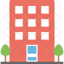 پیش‌نمایش فایل residential-building-1 از پک مجموعه آیکن تخت ساختمان‌ها