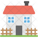 پیش‌نمایش فایل rural-house-3 از پک مجموعه آیکن تخت ساختمان‌ها