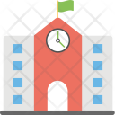 پیش‌نمایش فایل school-455 از پک مجموعه آیکن تخت ساختمان‌ها