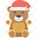 پیش‌نمایش فایل christmas-bear از پک مجموعه آیکن تخت کریسمس – شماره ۱