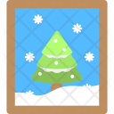 پیش‌نمایش فایل christmas-frame از پک مجموعه آیکن تخت کریسمس – شماره ۱
