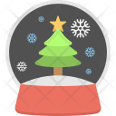 پیش‌نمایش فایل snow-globe-14 از پک مجموعه آیکن تخت کریسمس – شماره ۱