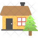 پیش‌نمایش فایل christmas-house از پک مجموعه آیکن تخت کریسمس – شماره ۲