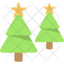 پیش‌نمایش فایل christmas-trees-1 از پک مجموعه آیکن تخت کریسمس – شماره ۲