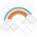 پیش‌نمایش فایل rainbow-180 از پک مجموعه آیکن تخت فاجعه و شرایط آب‌وهوا