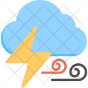 پیش‌نمایش فایل stormy-weather-4 از پک مجموعه آیکن تخت فاجعه و شرایط آب‌وهوا