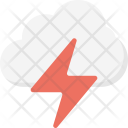پیش‌نمایش فایل thunderstorm-160 از پک مجموعه آیکن تخت فاجعه و شرایط آب‌وهوا