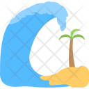 پیش‌نمایش فایل tropical-storm از پک مجموعه آیکن تخت فاجعه و شرایط آب‌وهوا