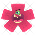 پیش‌نمایش فایل asterisk-monster از پک حروف الفبا بامزه و هیولاها اعداد