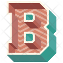 پیش‌نمایش فایل alphabet-letter-b از پک حروف الفبا سه‌بعدی و اعداد