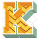پیش‌نمایش فایل alphabet-letter-k از پک حروف الفبا سه‌بعدی و اعداد