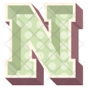 پیش‌نمایش فایل alphabet-letter-n از پک حروف الفبا سه‌بعدی و اعداد