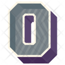 پیش‌نمایش فایل alphabet-letter-o از پک حروف الفبا سه‌بعدی و اعداد