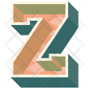 پیش‌نمایش فایل alphabet-letter-z از پک حروف الفبا سه‌بعدی و اعداد