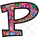 پیش‌نمایش فایل alphabet-letter-p-1 از پک مجموعه وکتور حروف الفبا و اعداد