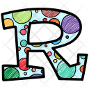 پیش‌نمایش فایل alphabet-letter-r-1 از پک مجموعه وکتور حروف الفبا و اعداد