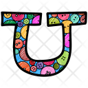 پیش‌نمایش فایل alphabet-letter-u-1 از پک مجموعه وکتور حروف الفبا و اعداد