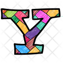 پیش‌نمایش فایل alphabet-letter-y-1 از پک مجموعه وکتور حروف الفبا و اعداد