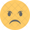 پیش‌نمایش فایل annoyed-14 از پک مجموعه آیکن تخت شکلک‌ها – شماره ۱