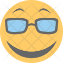 پیش‌نمایش فایل cool-emoji-4 از پک مجموعه آیکن تخت شکلک‌ها – شماره ۱