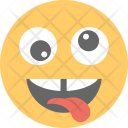 پیش‌نمایش فایل crazy-face-26 از پک مجموعه آیکن تخت شکلک‌ها – شماره ۱